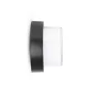 LED fali lámpa 12W 3000K IP65 fekete kerek VT-828 V-TAC