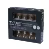 Solar Garden Girland dekoratív LED 10x10W 3000K IP54 VT-71010 V-TAC