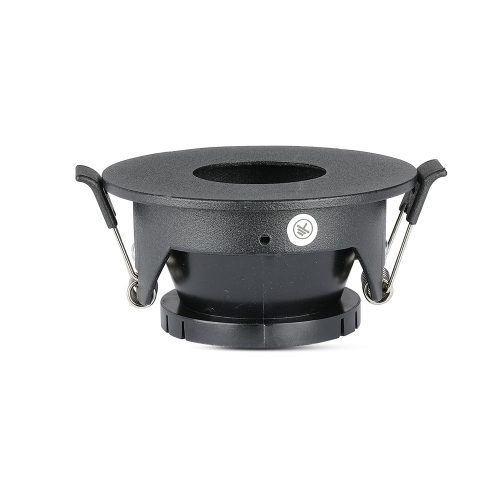 Süllyesztett mennyezeti lámpatest GU10 fűzőlyukkal, kerek fehér/rózsa arany VT-873 V-TAC