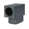 Kerti lámpa homlokzati lámpatest fali lámpa GU10 felső/alsó sötétszürke matt VT-841 V-TAC