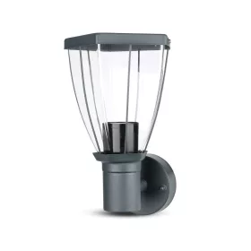   Kerti lámpa fali lámpatest E27 sötétszürke matt VT-835 V-TAC