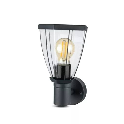 Kerti lámpa fali lámpatest E27 sötétszürke matt VT-835 V-TAC