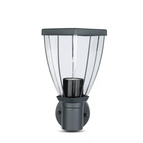 Kerti lámpa fali lámpatest E27 sötétszürke matt VT-835 V-TAC