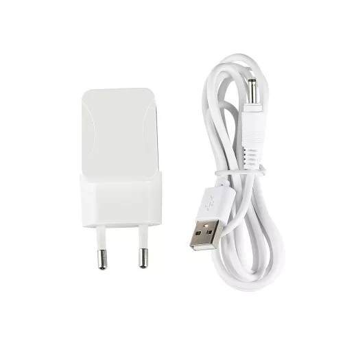 LED tükör asztali lámpa 5W 3000K újratölthető fehér VT-7905 V-TAC