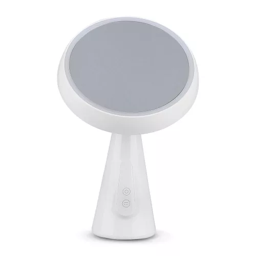 LED tükör asztali lámpa 5W 3000K újratölthető fehér VT-7905 V-TAC