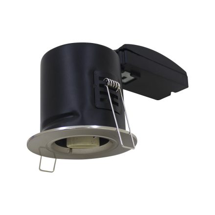 Spot GU10 tűzálló LED lámpatest TWIST és LOCK rendszerrel, nikkel VT-703 V-TAC
