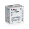 Mennyezeti lámpatest süllyesztett GU10 négyzet fehér 2 db VT-817 V-TAC