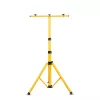 Háromlábú dupla állvány LED-es reflektorokhoz TRIPOD IP65 sárga VT-41150Y V-TAC