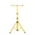 Háromlábú dupla állvány LED-es reflektorokhoz TRIPOD IP65 sárga VT-41150Y V-TAC