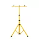 Háromlábú dupla állvány LED-es reflektorokhoz TRIPOD IP65 sárga VT-41150Y V-TAC