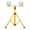 Háromlábú dupla állvány LED-es reflektorokhoz TRIPOD IP65 sárga VT-41150Y V-TAC