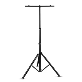   Dupla állvány állvány LED-es reflektorokhoz TRIPOD IP65 fekete VT-41150B V-TAC
