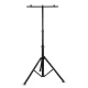 Dupla állvány állvány LED-es reflektorokhoz TRIPOD IP65 fekete VT-41150B V-TAC
