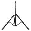 Dupla állvány állvány LED-es reflektorokhoz TRIPOD IP65 fekete VT-41150B V-TAC