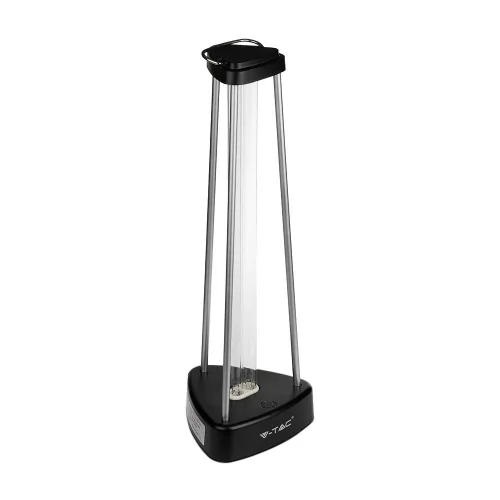 Vírusölő germicid lámpa 38W UVC Fekete VT-3238 V-TAC