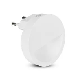   Tájoló lámpa LED éjszakai lámpa 0,45W 4000K Alkonyatérzékelővel Kerek Fehér Samsung Chip VT-86 V-TAC