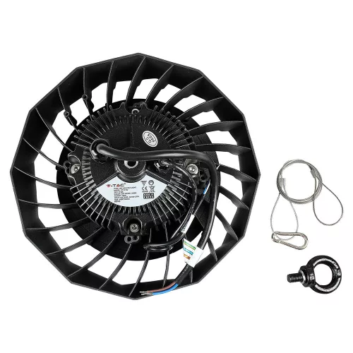High-Bay LED lámpatest 100W 4000K SAMSUNG tápegységgel Fekete SAMSUNG VT-9-113 V-TAC - 5 év garancia