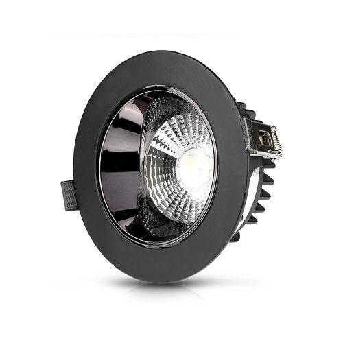 LED Spot süllyesztett lámpatest 10W 6400K dönthető COB SAMSUNG CHIP - 5 év garancia VT-2-13 V-TAC