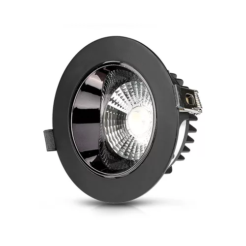 LED Spot süllyesztett lámpatest 10W 6400K dönthető COB SAMSUNG CHIP - 5 év garancia VT-2-13 V-TAC