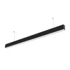 LED Lineáris Fixture 40W CCT függő fekete Samsung Chip VT-7-44 V-TAC - 5 év garancia