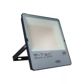  LED reflektor 150W 15000lm 3000K IP65 Fekete alkonyérzékelővel Samsung Chip VT-167 V-TAC