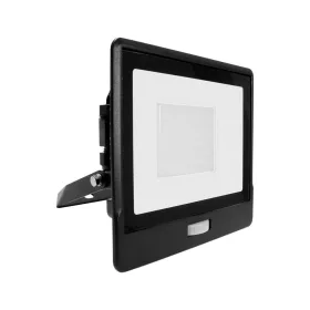   LED reflektor 50W 4000lm 4000K IP65 Fekete tompa, mozgásérzékelővel és CUT-OFF funkcióval Samsung Chip VT-158S-B V-TAC