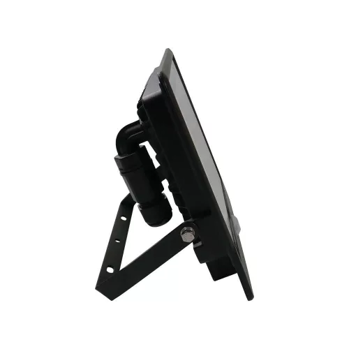 LED reflektor 50W 4000lm 4000K IP65 Fekete tompa, mozgásérzékelővel és CUT-OFF funkcióval Samsung Chip VT-158S-B V-TAC