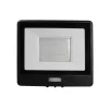 LED reflektor 50W 4000lm 4000K IP65 Fekete mozgásérzékelővel és CUT-OFF funkcióval Samsung Chip VT-158S-1-B V-TAC