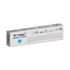 LED lámpa Lineáris Garázsszalag 10W 4000K 30CM SAMSUNG CHIP VT-8-10 V-TAC - 5 év garancia tejes