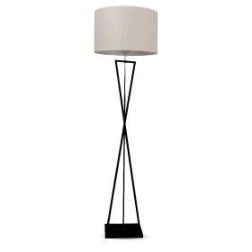 Állólámpa E27 Round Black Ivory VT-7913 V-TAC