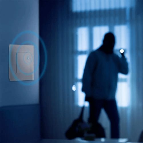 Mikrohullámú mozgásérzékelő 180° IP20 FEHÉR Falra szerelhető, állítható V-TAC