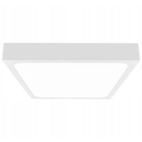   Mennyezeti LED fürdőszobai panellámpa 18W 1800lm 4000K IP44 23cm Négyzet Fehér