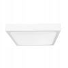Mennyezeti LED fürdőszobai panellámpa 18W 1800lm 4000K IP44 23cm Négyzet Fehér