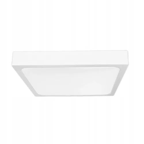 Mennyezeti LED fürdőszobai panellámpa 18W 1800lm 4000K IP44 23cm Négyzet Fehér