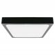 Mennyezeti LED fürdőszobai panellámpa 24W 2400lm 4000K IP44 30cm Négyzet Fekete
