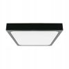 Mennyezeti LED fürdőszobai panellámpa 24W 2400lm 4000K IP44 30cm Négyzet Fekete