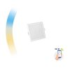 Négyzet alakú LED panel süllyesztett 6W CCT ALGINE SPECTRUM Smart TUYA WiFi szabályozható