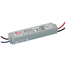   Feszültség LED tápegység 12V 12W 1A GPV-12-12 GLP IP67 hermetikus
