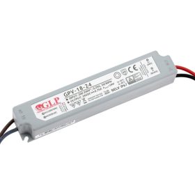   FESZÜLTSÉG LED tápegység 24V 18W 0.75A GPV-18-24 IP67 HERMETIC