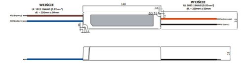 FESZÜLTSÉG LED tápegység 15V 24W 1.33A GPV-20-15 GLP IP67 HERMETIC