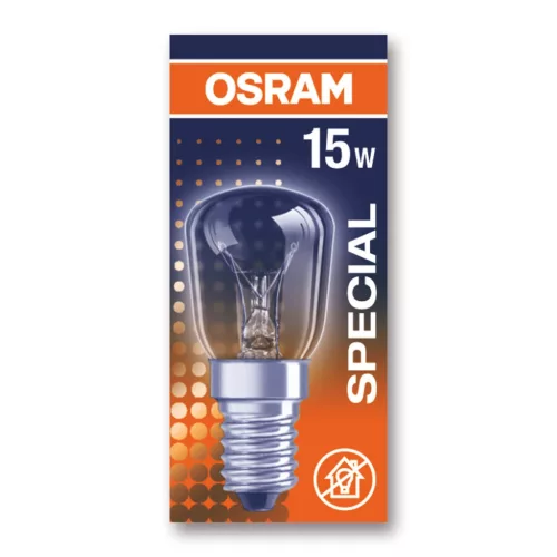 E14 15W T26 OSRAM speciális hűtő izzó