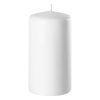 Oszlopgyertya Hagyományos 14 cm Fehér