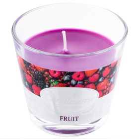 Illatos díszgyertya üvegben Forest Fruits