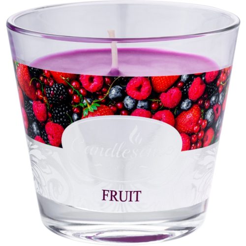 Illatos díszgyertya üvegben Forest Fruits