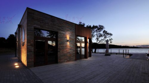 Kültéri falra szerelhető LED emelőfali lámpa BART 2x GU10 IP54 Kanlux