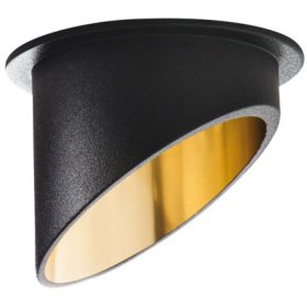   SPAG C MR16 GU10 fekete és arany halogén mennyezeti lámpatest Kanlux