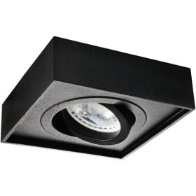   MINI GORD MR16 GU10 fekete IP20 Kanlux halogén mennyezeti lámpatest