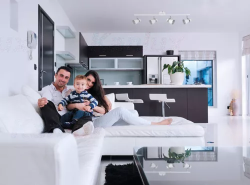 ENALI mennyezeti lámpatest 2xGU10 fekete 28cm Kanlux