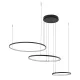 Mennyezeti lámpa, függő x LED 45W 1800lm 4000K semleges fekete Modern CIRCOLO LED 10867 Nowodvorski