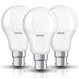   3PAK LED izzó B22d A60 8.5W = 60W 806lm 2700K Meleg 360° OSRAM